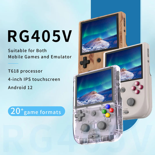 BOYHOM RG405V RG 405V 4'' Touch Screen Android 12 Retro Video Game